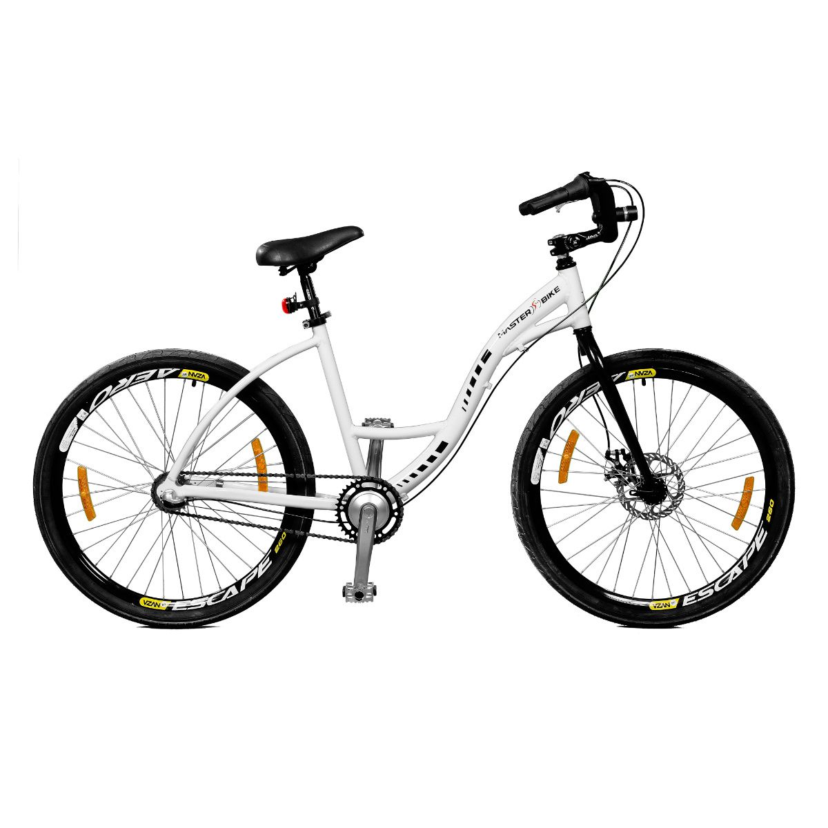 Bicicleta Master Bike Aro 26 Urbis Freio à Disco 3 V Nexus Branco