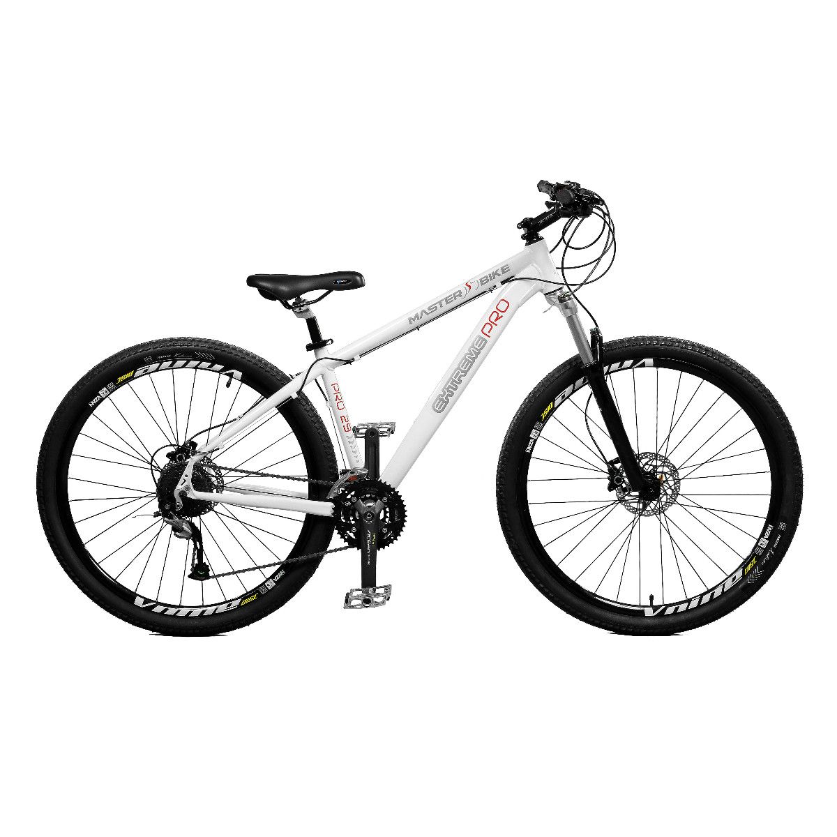 Bicicleta Master Bike Aro 29 Extreme Pro Freio Hidráulico 27 V Branco