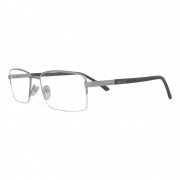 Armação para Óculos Díspar D2324 Retangular - Prata