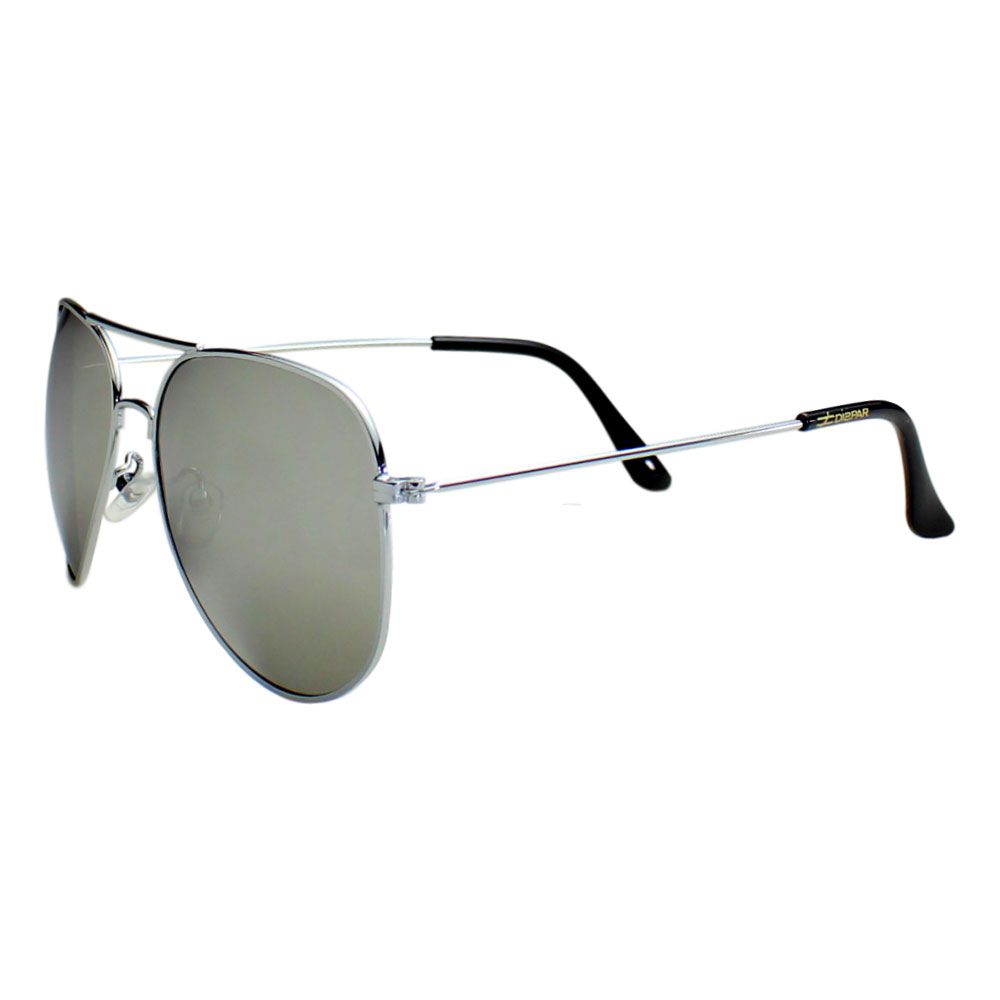Óculos De Sol Díspar D2016 Aviador Max Espelhado - Prata