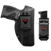 Coldre [G2c] 9mm e .40 Kydex + 1 Porta-Carregador Universal - Saque Rápido Velado Kydex® 080
