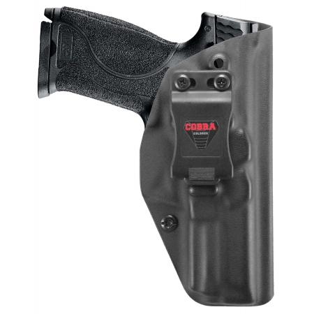 Coldre [M&P M2.0] [9mm / .40 / LE] Smith & Wesson Kydex® - Velado - Cobra EVO  Saque Rápido + 2x Porta-carregador Polímero
