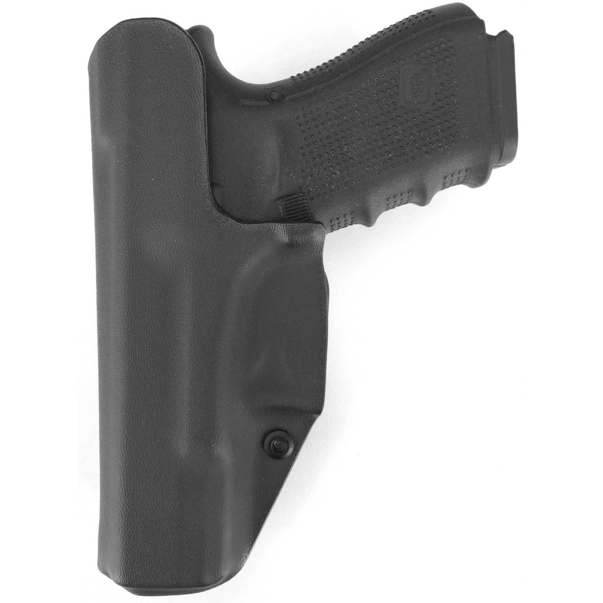 Coldre Kydex Glock [G19] [G19x] [G25] [G23] [G32] [G38] [G45] + 1 Porta-Carregador Universal - Saque Rápido Velado Kydex® 080