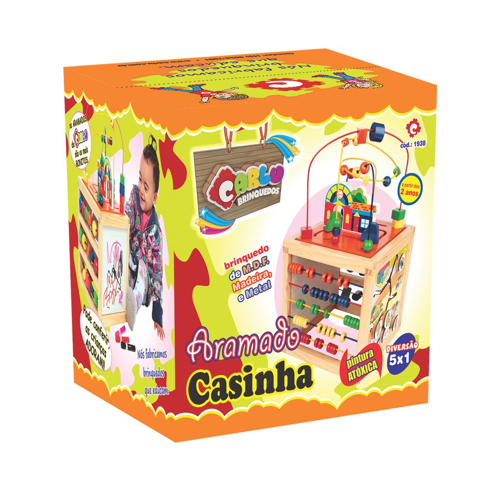 Aramado Casinha - Alegria Brinquedos