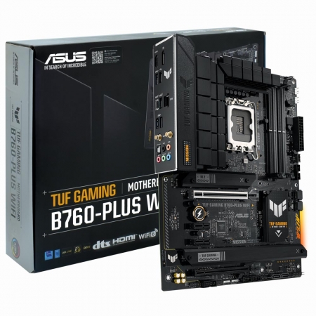 Placa Mãe Asus TUF Gaming B760-PLUS WIFI, Intel LGA 1700, ATX, DDR5