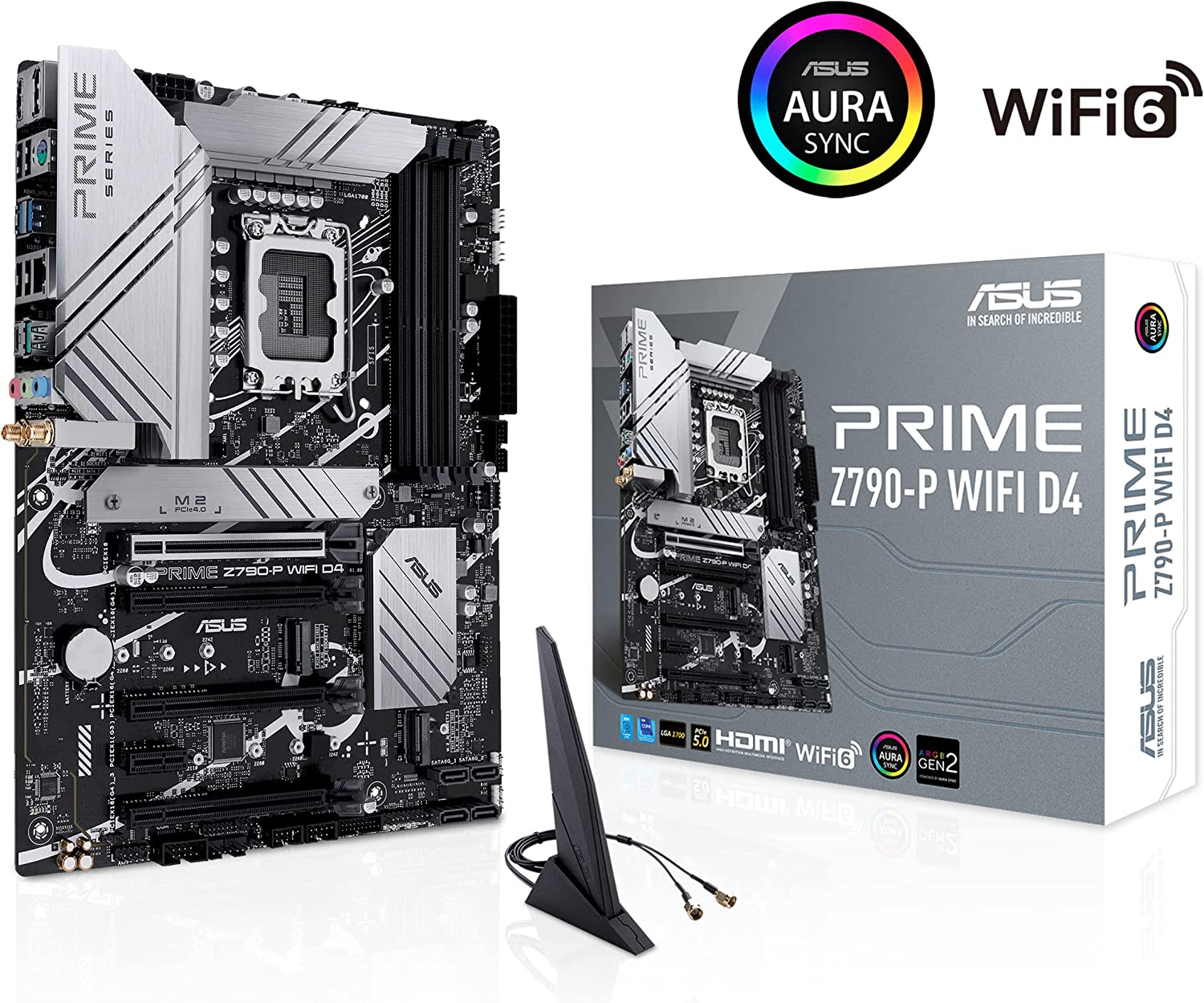 Placa Mãe Asus Prime Z790-P WIFI D4, LGA 1700, ATX, DDR4