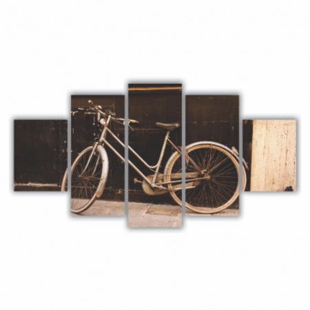 Quadros Decorativos MDF Bicicleta Vintage