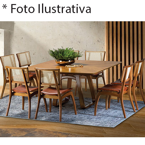 Cadeira de Jantar Bibiana  - Formato Móveis e Decorações