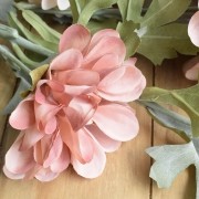 Flor Artificial Haste de Dália Cor de Rosa | Linha Permanente Formosinha