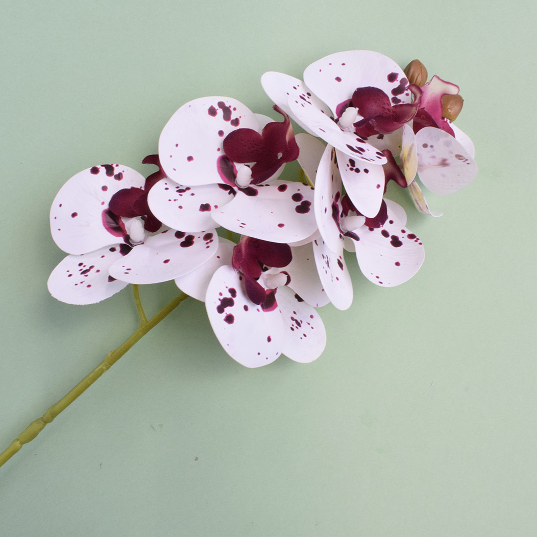 Kit 6 Flores Artificiais - Haste de Orquídea Tigre | Formosinha