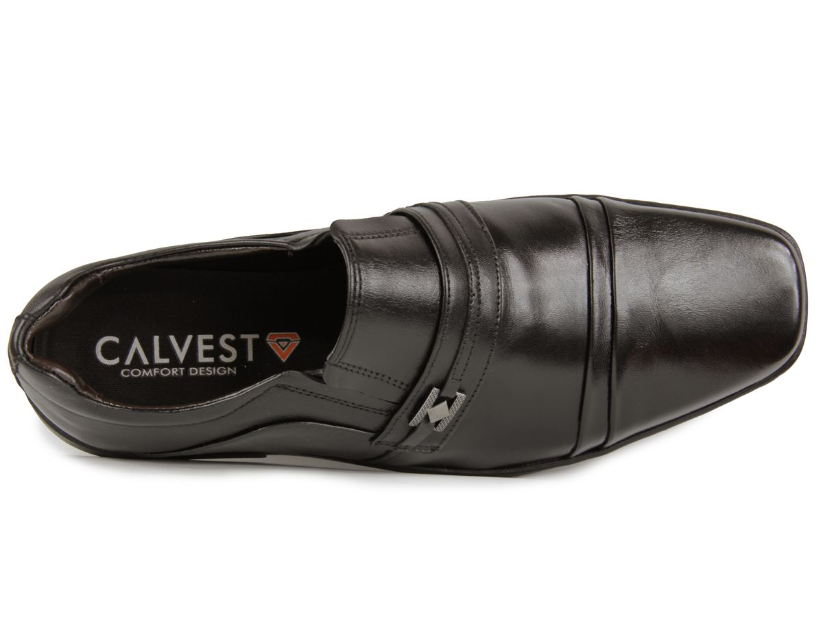Sapato Calvest CTMC5010D573 KIT carteira/cinto/meia/calçadeira