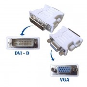 Adaptador DVI M  X  VGA 24+1 Branco - XT-568