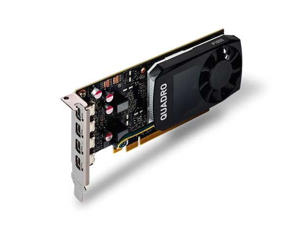 VGA Nvidia Quadro 4GB P1000 GDDR5 PCI Express 3.0 x 16 - VCQP1000 - VCQP1000-PORPB