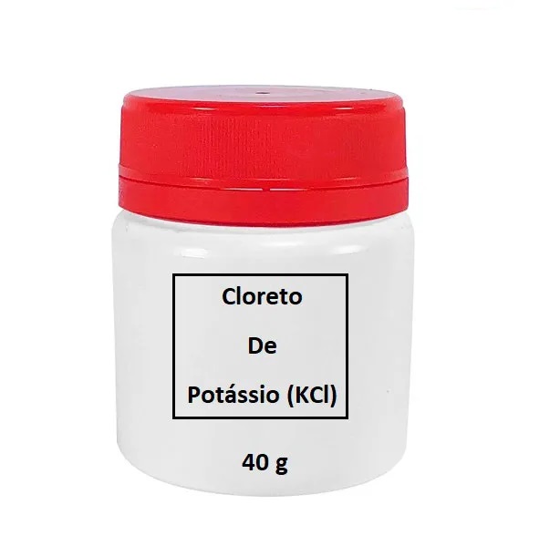 Cloreto de Potássio (KCl) 40g