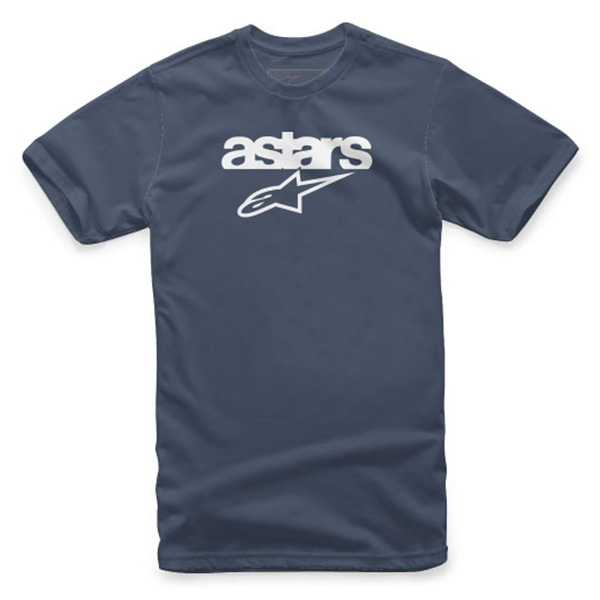 Camiseta Alpinestars Heritage Blaze - AZUL  - HP Race Off Road