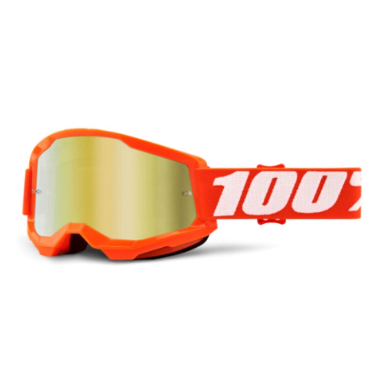 Óculos 100% Strata 2 Espelhado Orange  - HP Race Off Road