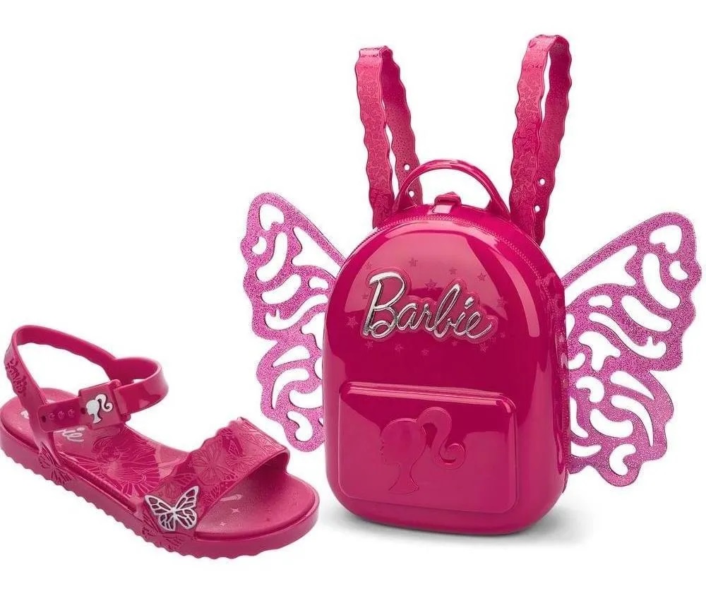 Sandalia Grendene Barbie Butterfly