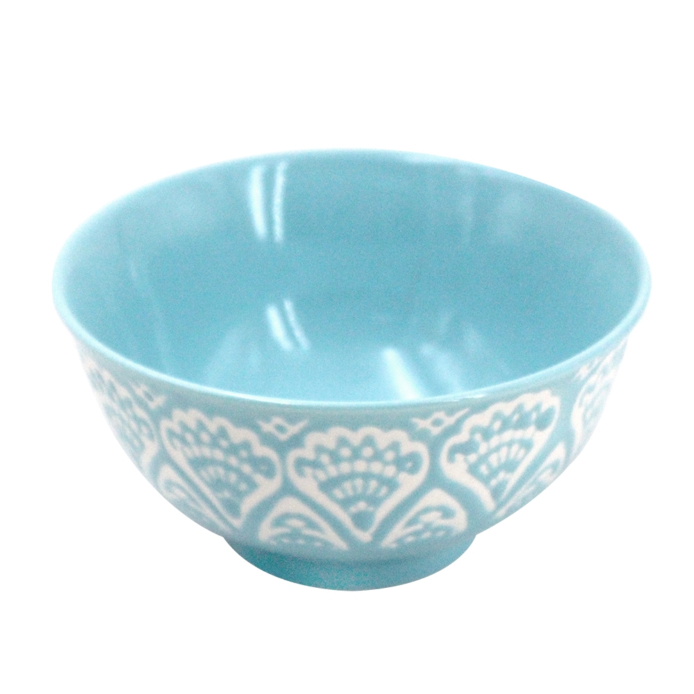 Bowl em porcelana Ø12,7xA6,5cm cor azul - L'Hermitage