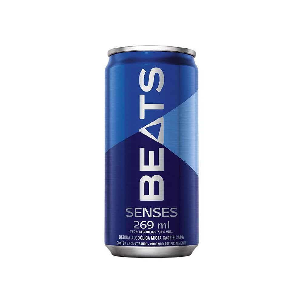 Cerveja Skol Beats Senses Lata 269 ml 4 Unidades