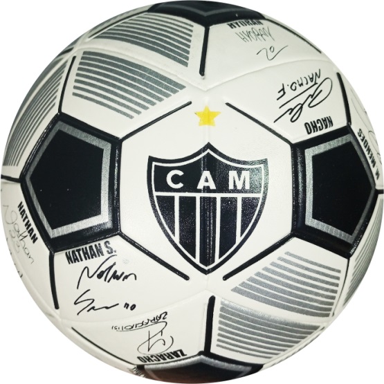 Mini Bola de Futebol de Campo - Atlético Mineiro Assinaturas