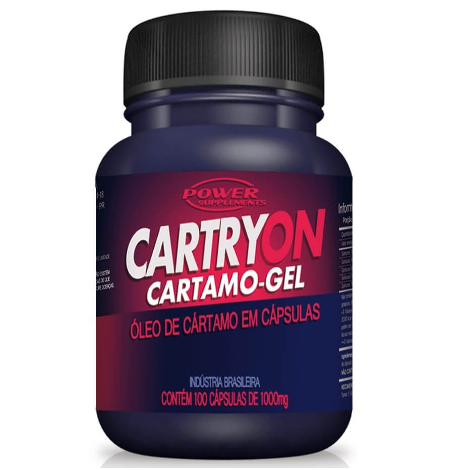 Cartryon Power Supplements  óleo de cártamo gel 100 cápsulas