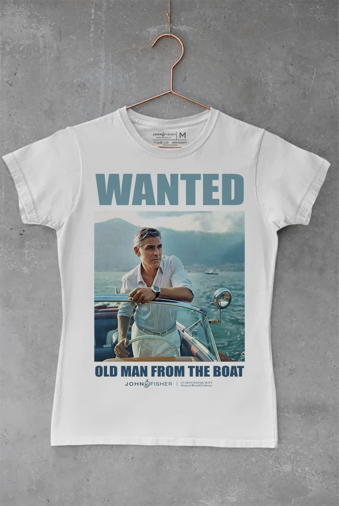 T-Shirt Feminina Old Man from the Boat