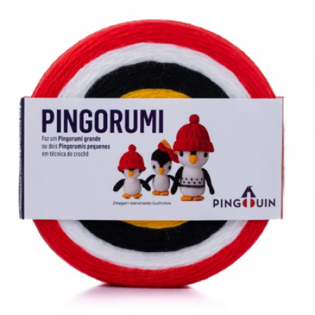 Fio/Lã Acrílico Pingouin Pingorumi - Pinguim