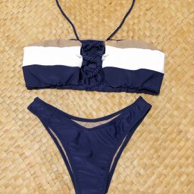 Biquíni Asa Delta Azul com Nude Versátil Roxy Revolution