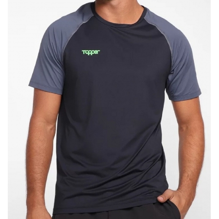 Camiseta Topper T-Shirt Treino Brief Esportiva Academia Masculino Adulto - Ref 4321021