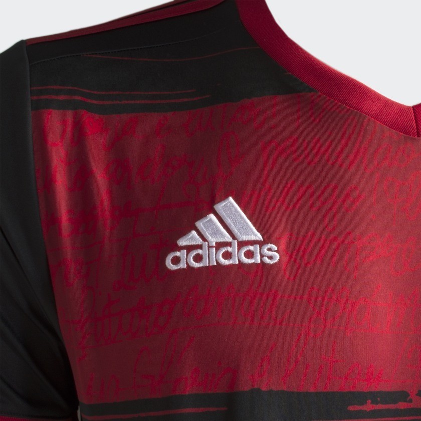 Camisa Adidas Flamengo 1 Aeroready Black Power Red EW1510