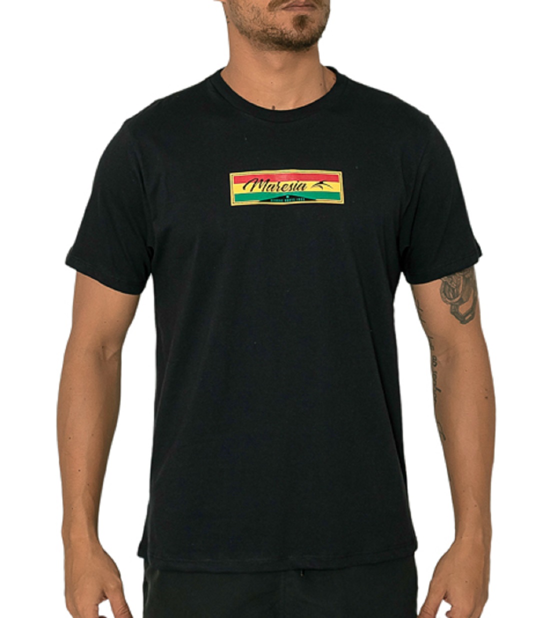 Camiseta Maresia Silk Reggae Masculino Ad3042 Cores Sortidas