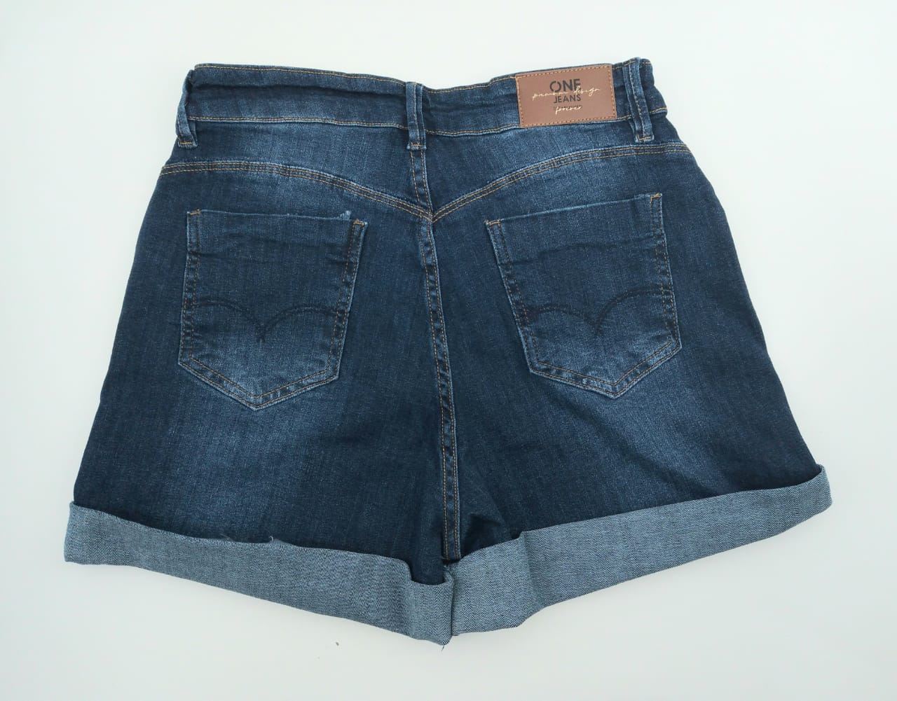 Short One Jeans Casual Fashion Feminino Adulto Ref 92556