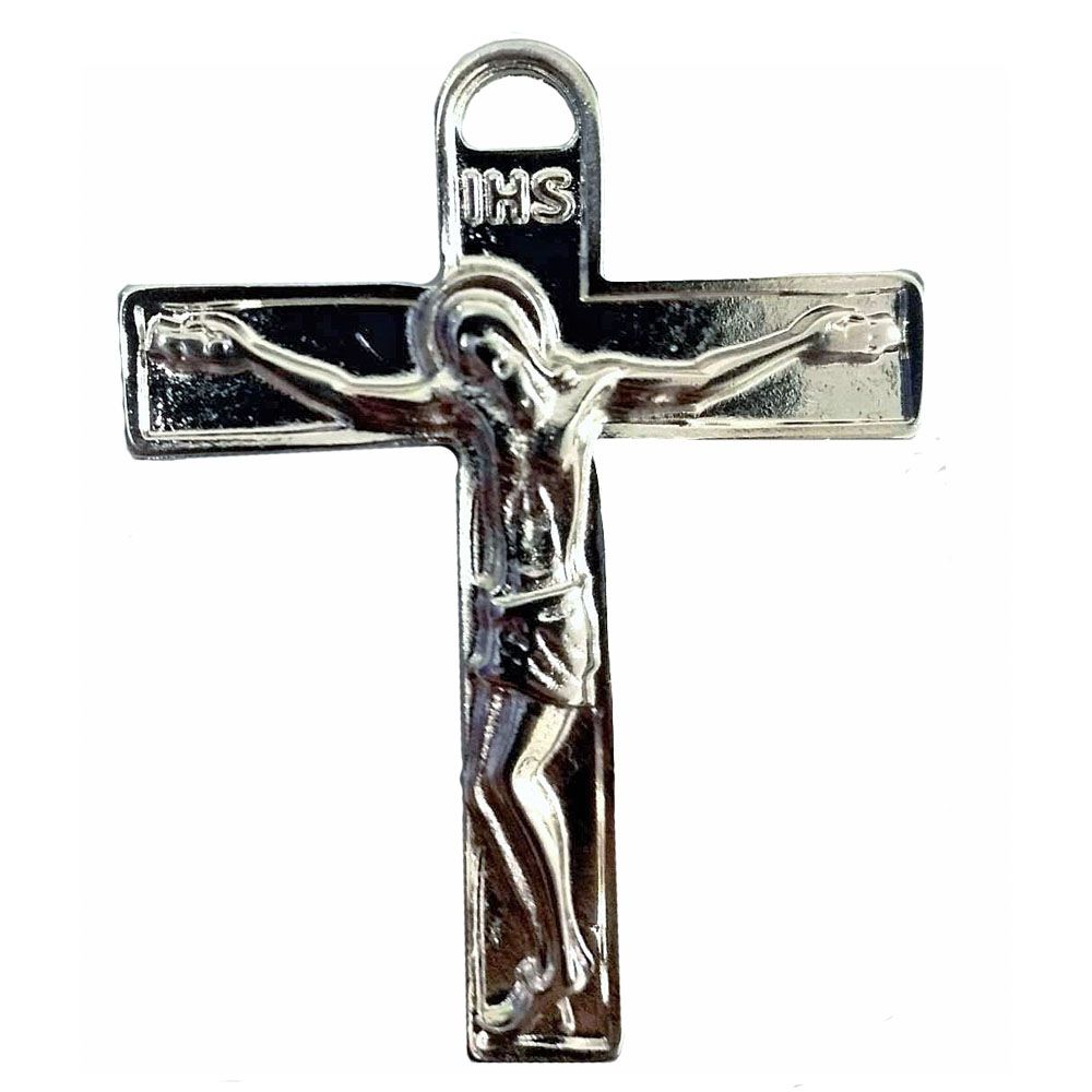 Crucifixo Grande Prateado - Cursilho