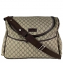 Bolsa Gucci Diaper Bag Monograma