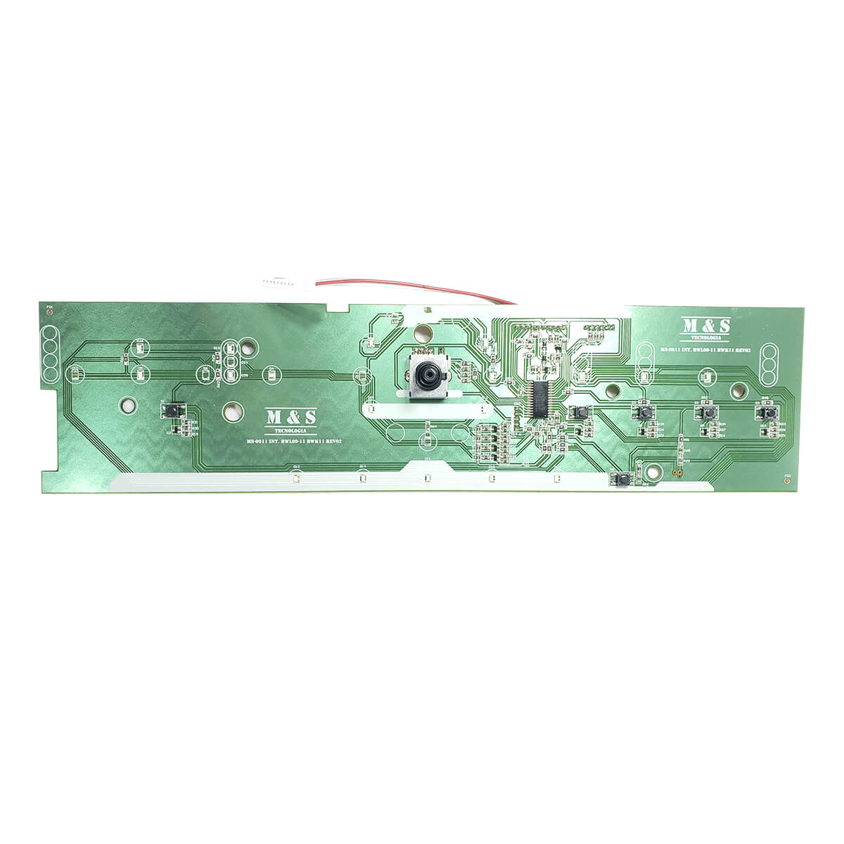 Conjunto Placa De Interface + Potência M&amp;S Para Lavadora Brastemp BWK11 - W10755942
