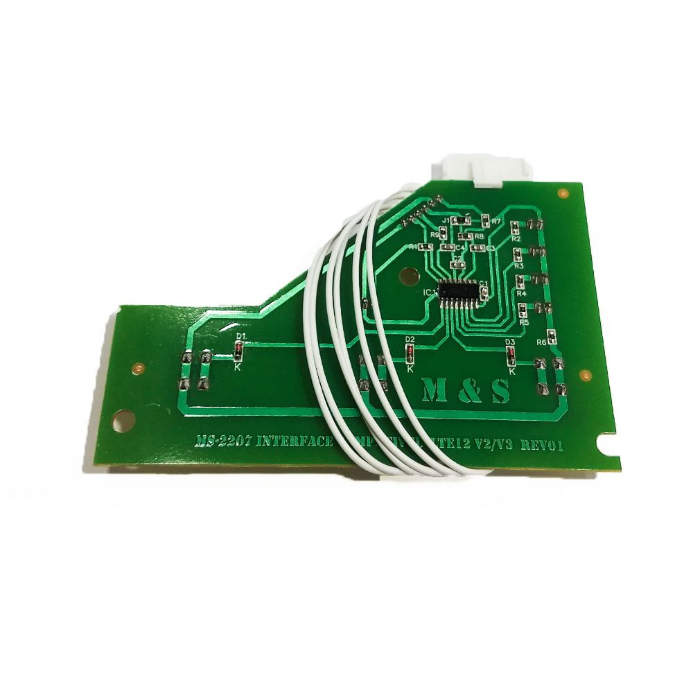Placa Interface Lavadora de Roupas Electrolux LTE12 V2 Led Verde M&S - 64502207