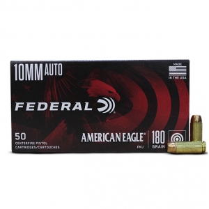 Munição Federal Cal 10mm FMJ American Eagle