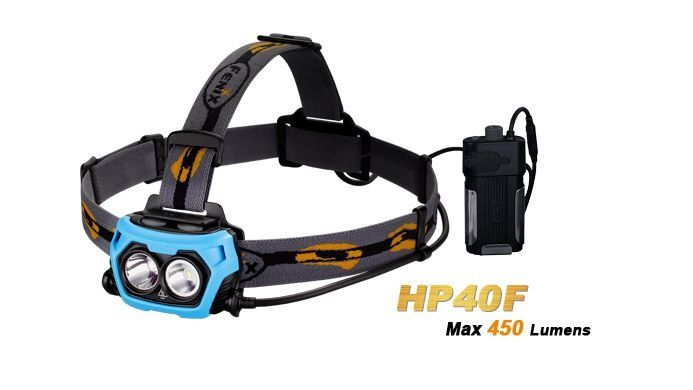 Lanterna Fenix HP40F - Perfeita Para Pesca - 450 lúmens