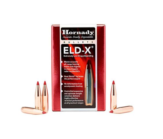 Projétil Hornady Cal 6mm 103 GR ELD-X®  (1-8