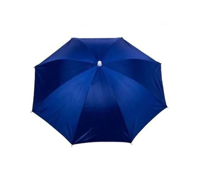 Chapéu Guarda-chuvas Cor Azul Unissex Asb 67cm De Diâmetro
