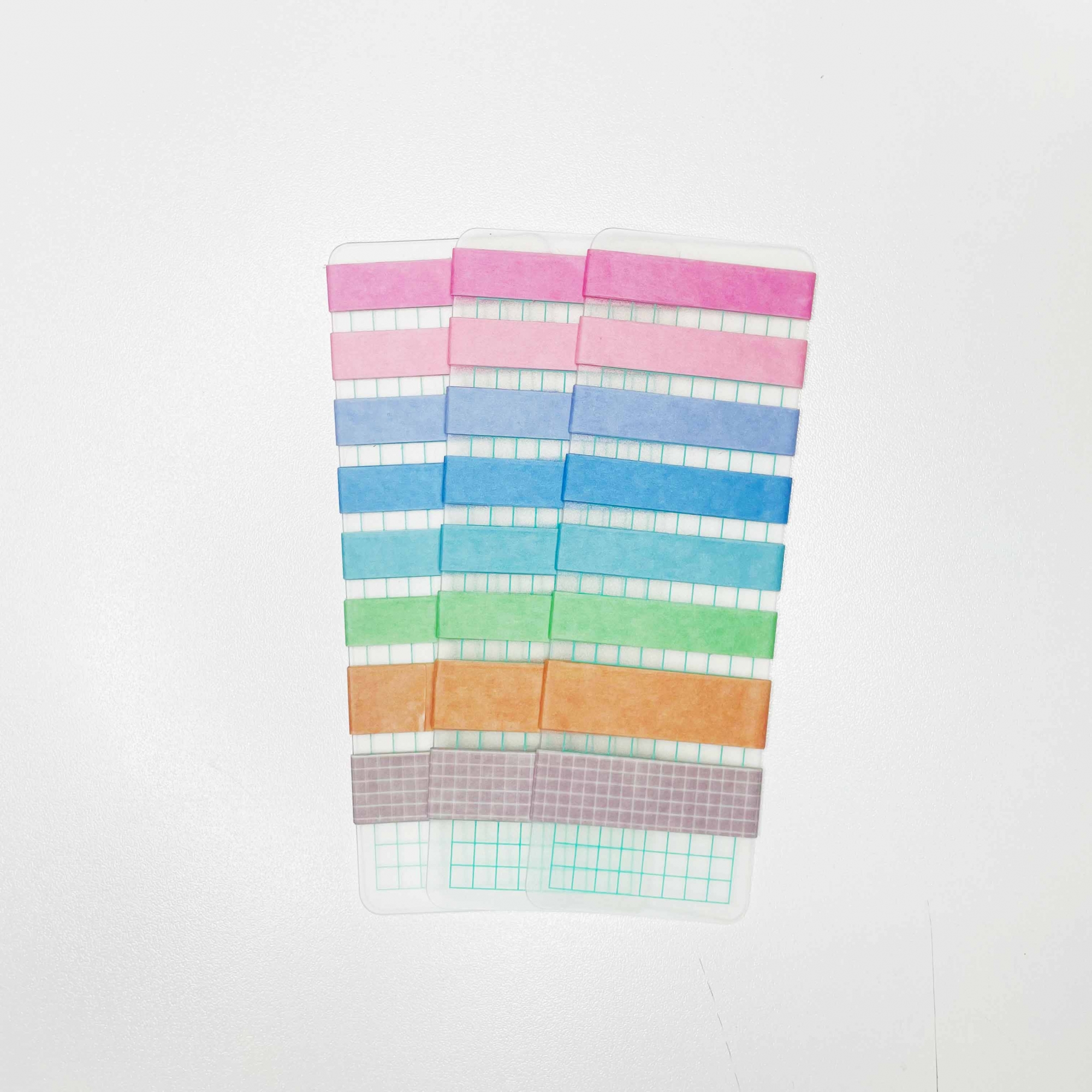 Amostras Washi Tape Rainbow