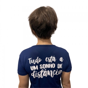 Camiseta Mantra - Azul - Baby Look | RUNNER SHOP - Foto 1
