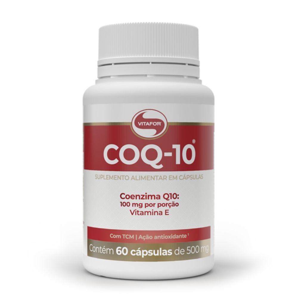 Coenzima Q10 - 60 cápsulas - 100mg | VITAFOR - Foto 0