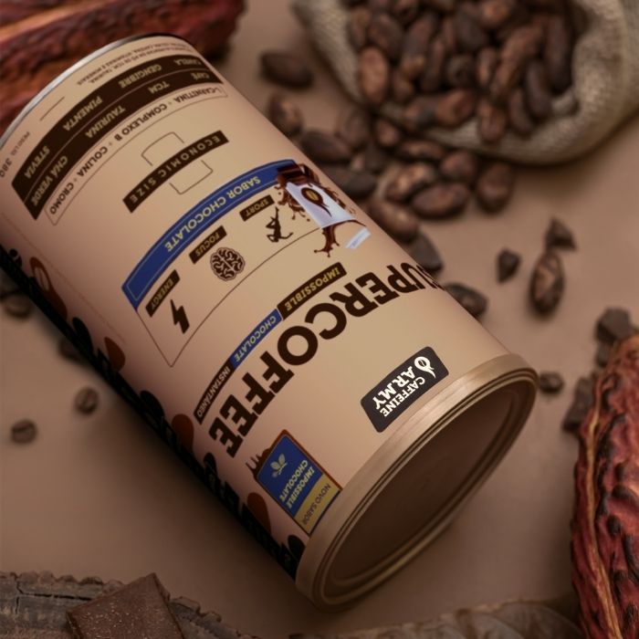 SuperCoffee Impossible Chocolate Economic Size | CAFFEINE ARMY