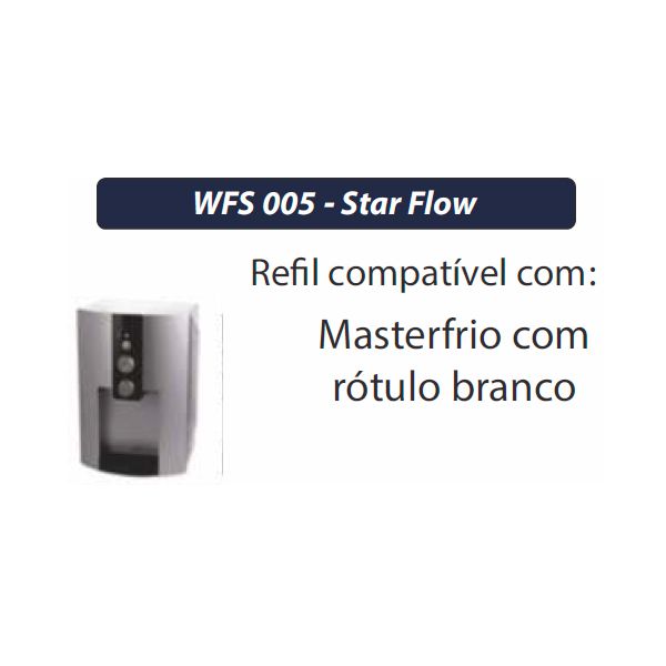 Filtro Refil Star Flow ( Master Frio Rótulo Branco ) - WFS 005