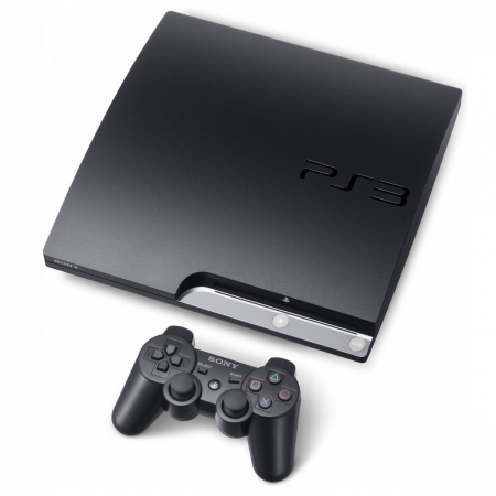 Console Playstation 3 Slim 120GB com Controle Dualshock 3 Sony Seminovo