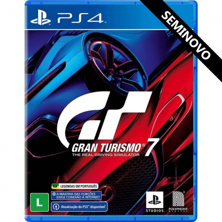 Jogo Gran Turismo 7 PS4 Seminovo Mídia Física