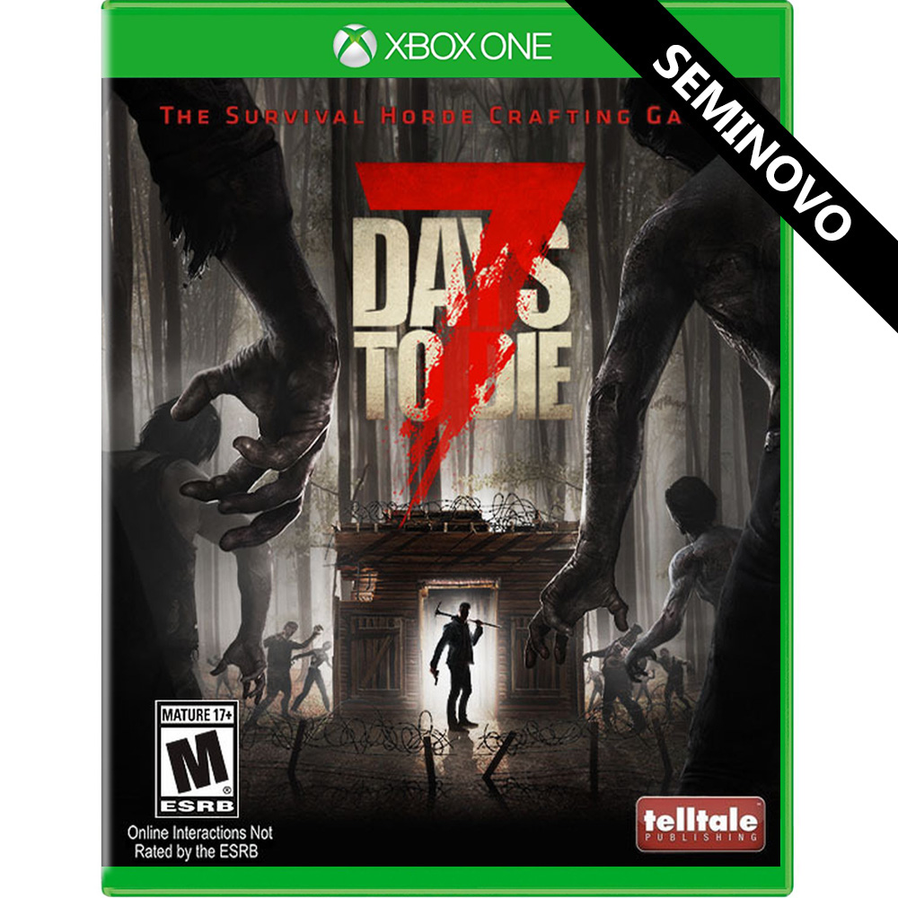7 Days to Die Xbox One Seminovo