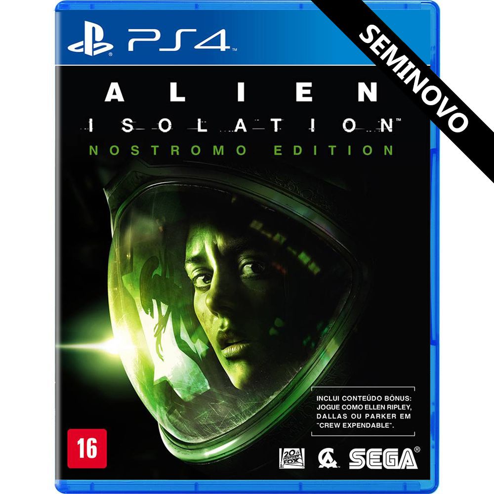 Alien Isolation Nostromo Edition PS4 Seminovo