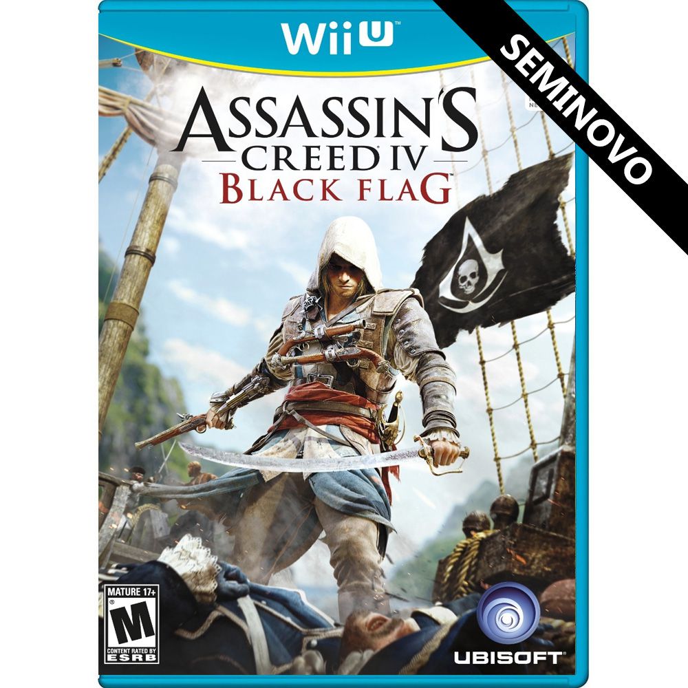 Assassins Creed IV Black Flag Wii U Seminovo
